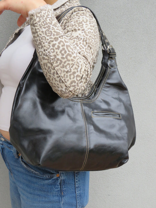 Black Slouchy Bag