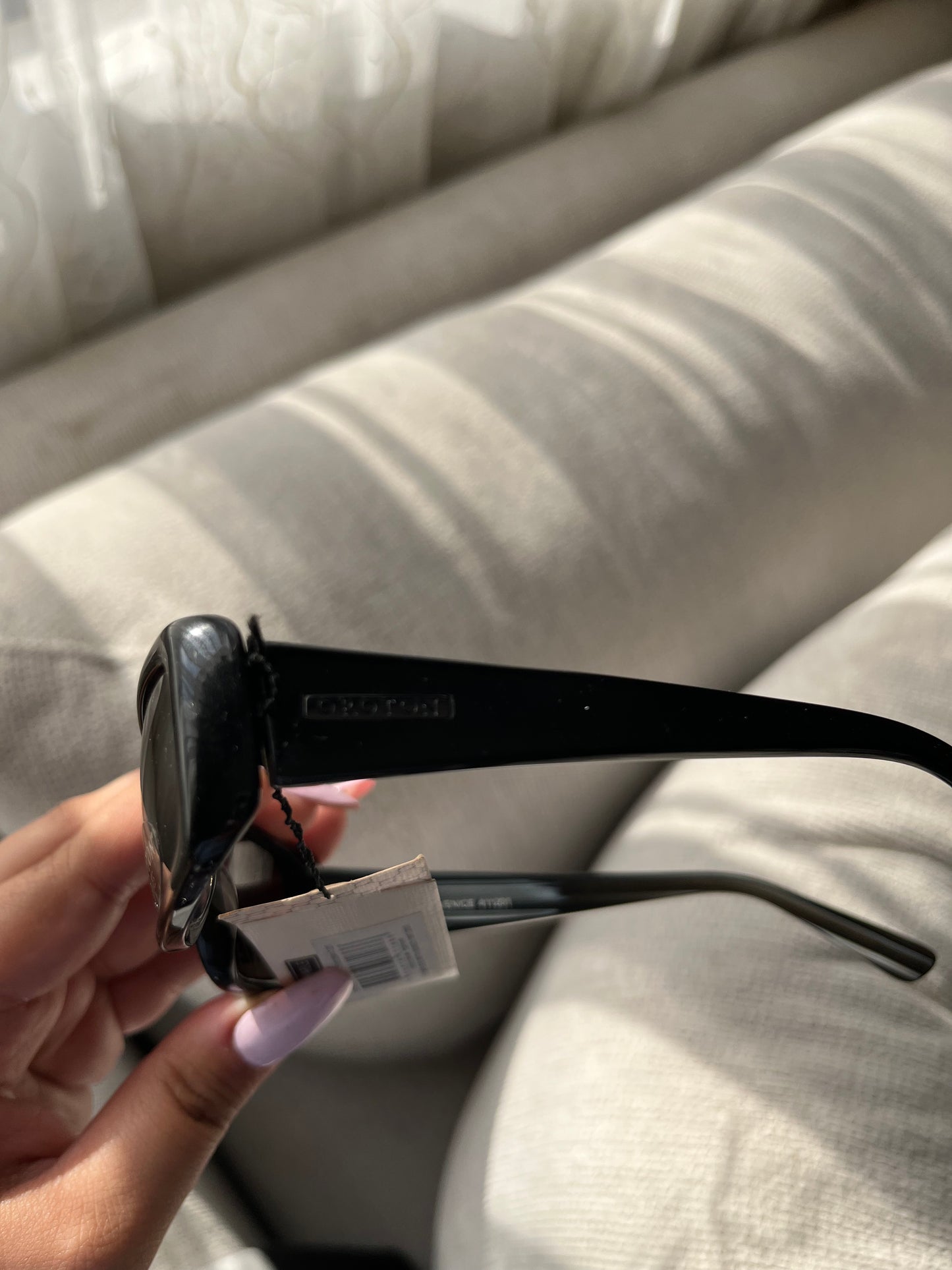 All Black Oroton Sunglasses