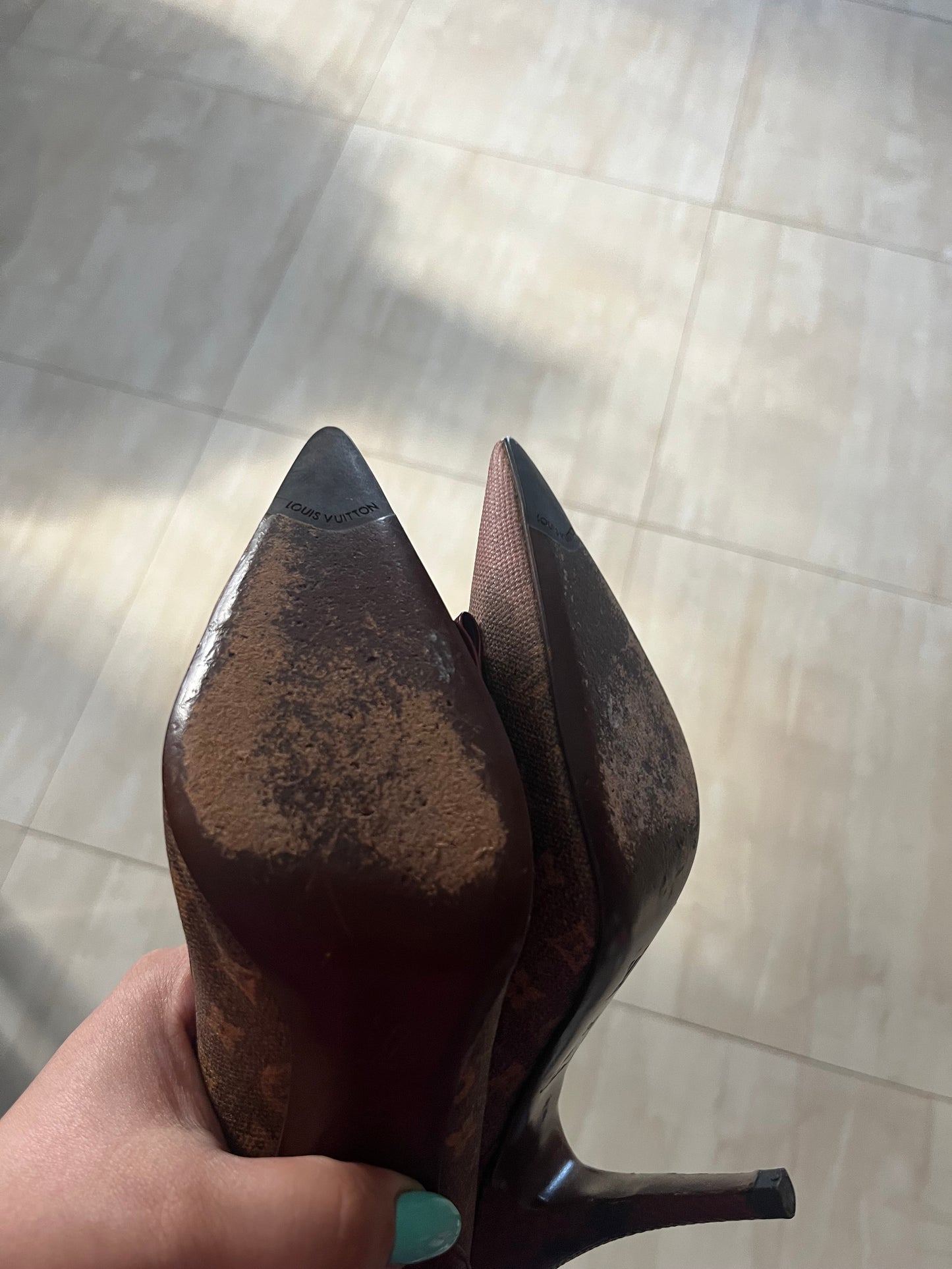 Authentic Louis Vuitton Heels