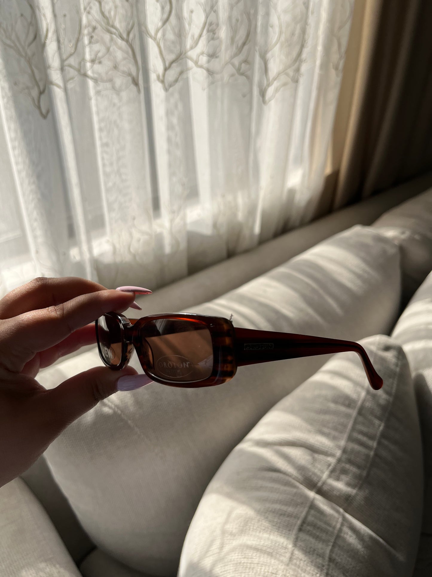 Chocolate Oroton Sunglasses