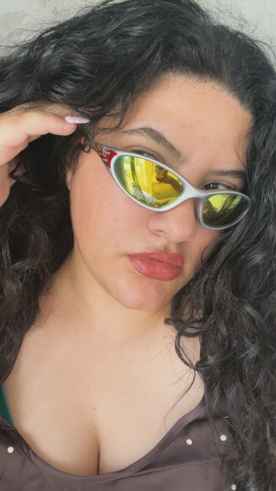 Chrome Silver Fire Speeddealer Sunglasses