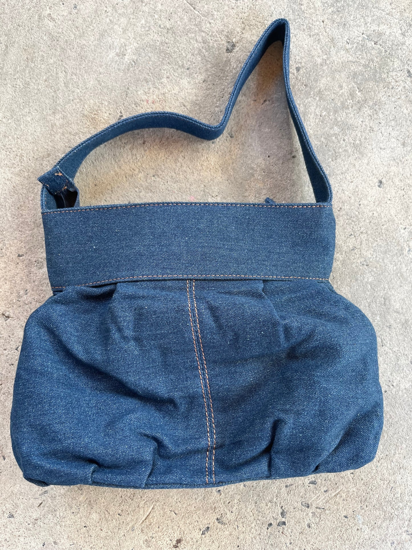 Denim Bow Bag