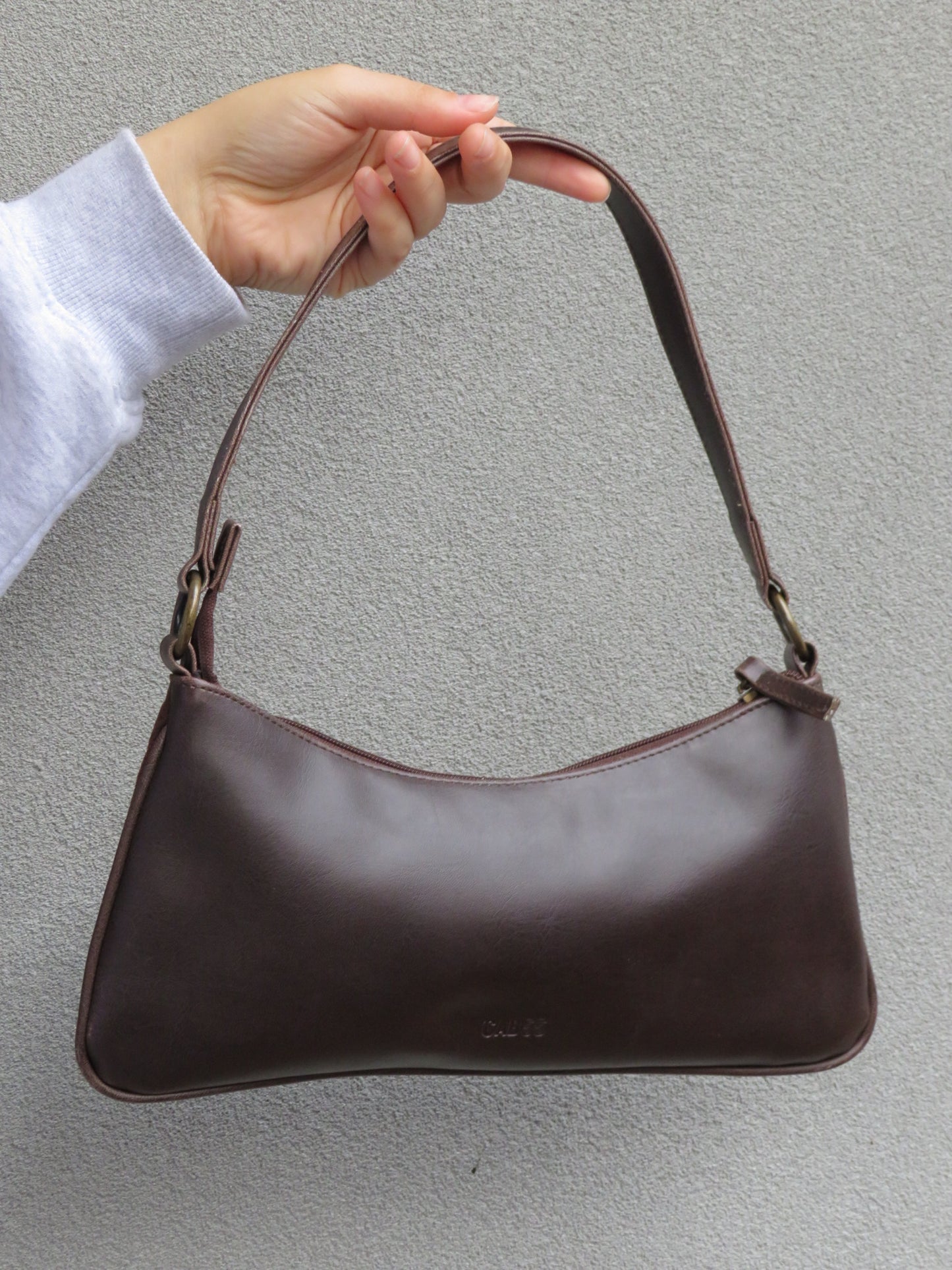 Studded Brown Bag
