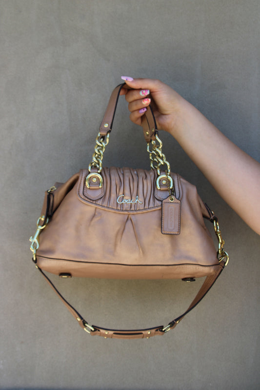 Coach Ashley Gathered Bag