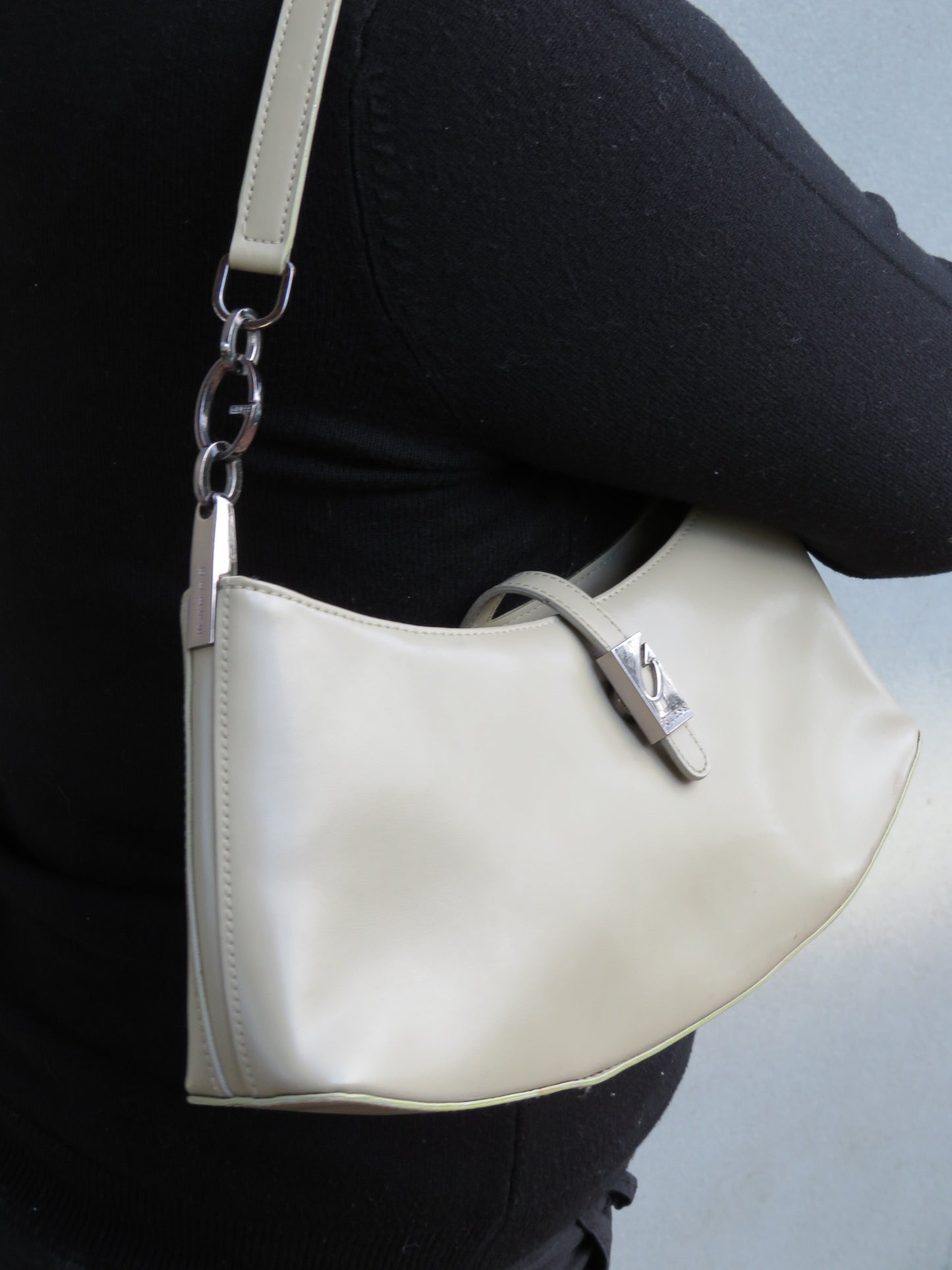 Vintage Grey Guess Bag