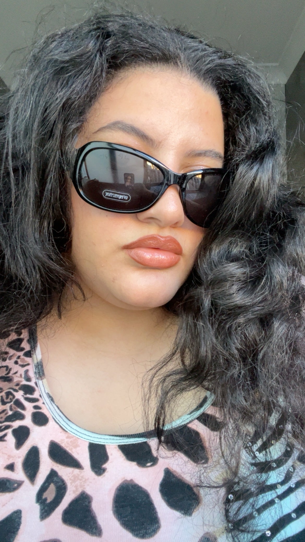 Round Black Sunglasses