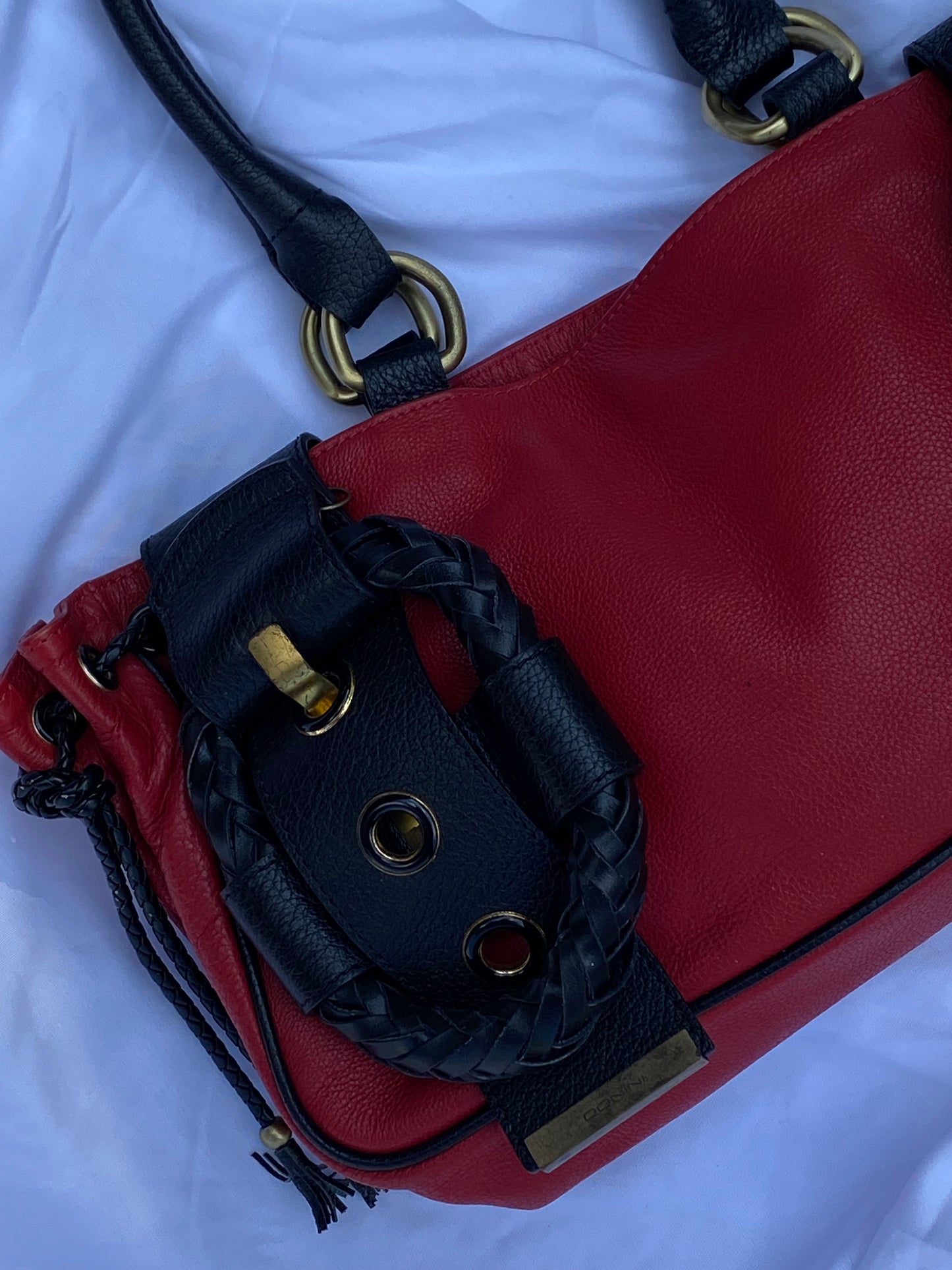 Red Buckle Bag