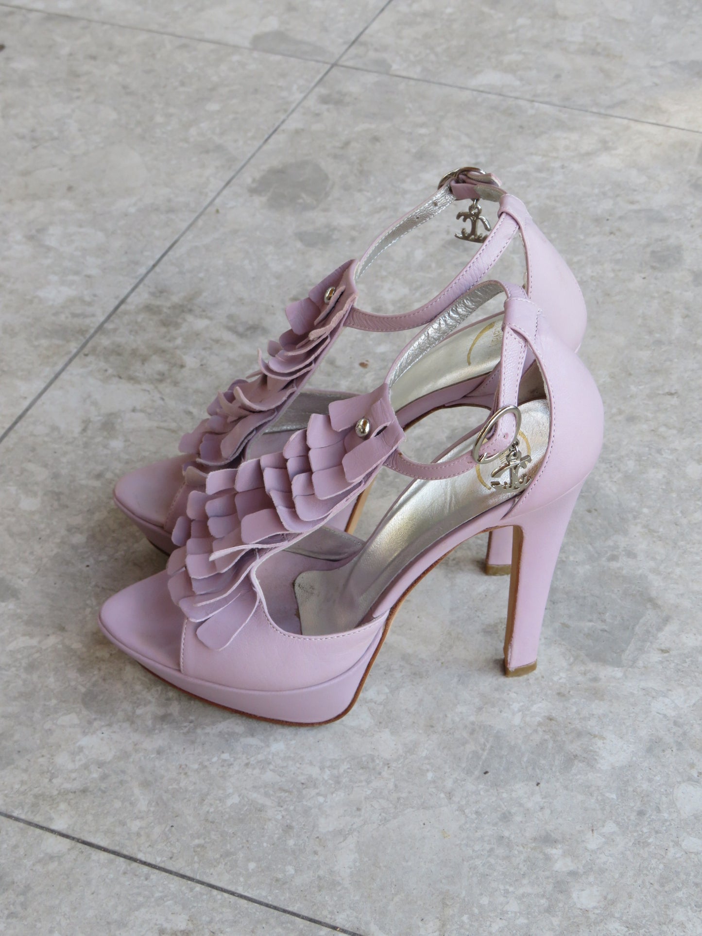 Just Cavalli Ruffle Heels
