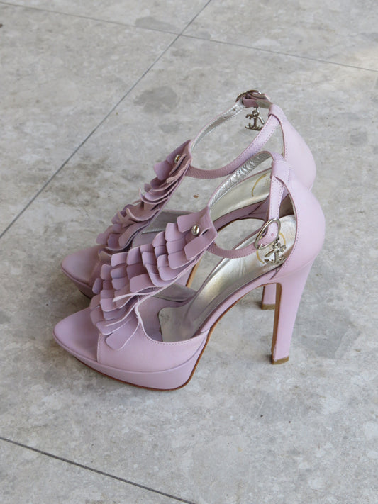 Just Cavalli Ruffle Heels