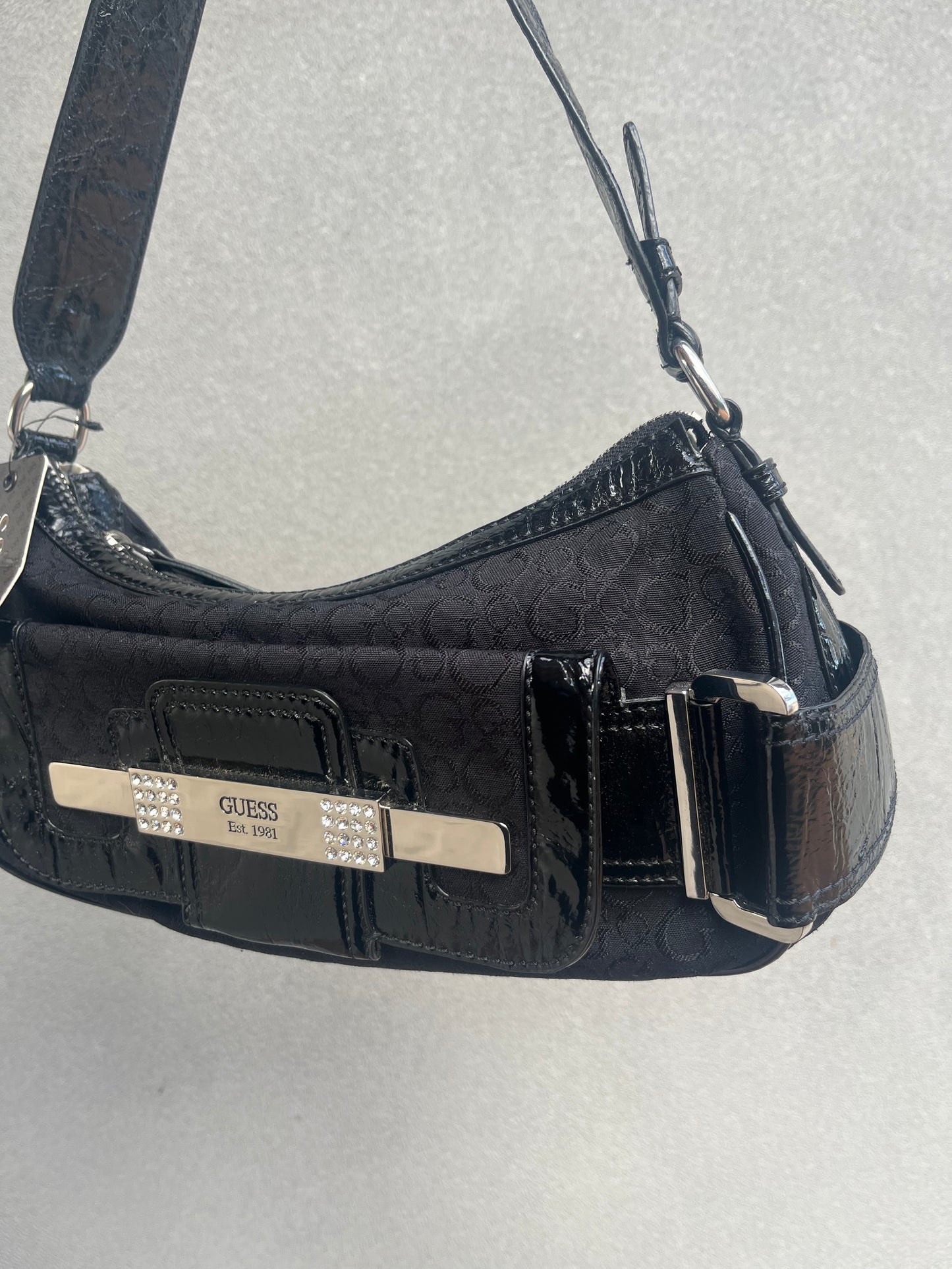Vintage Guess Monogram Bag