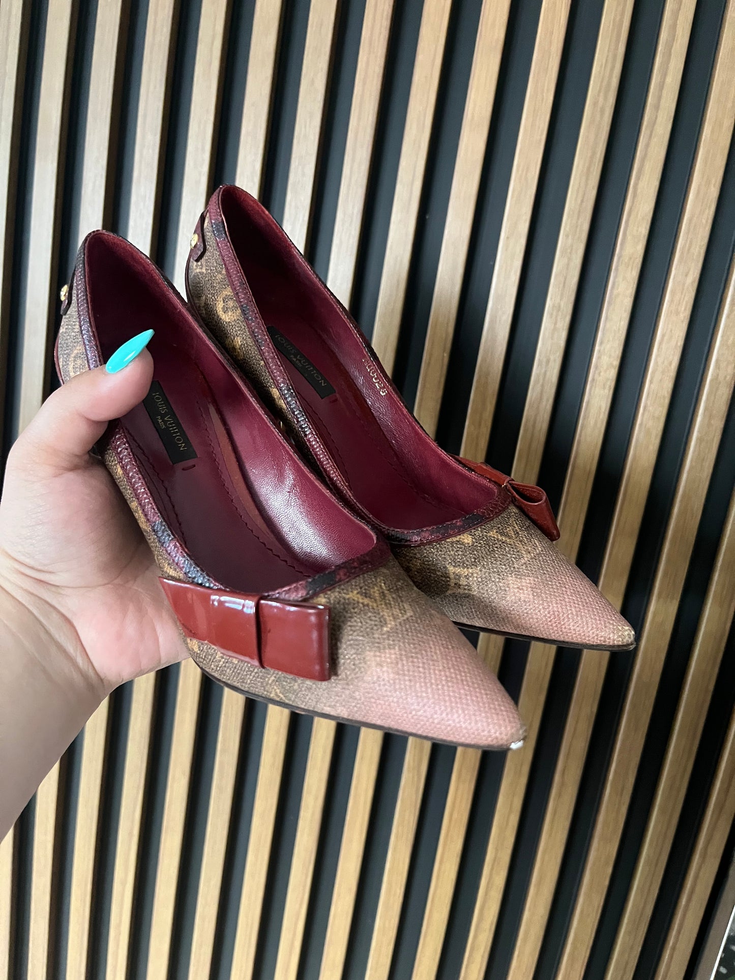 Authentic Louis Vuitton Heels