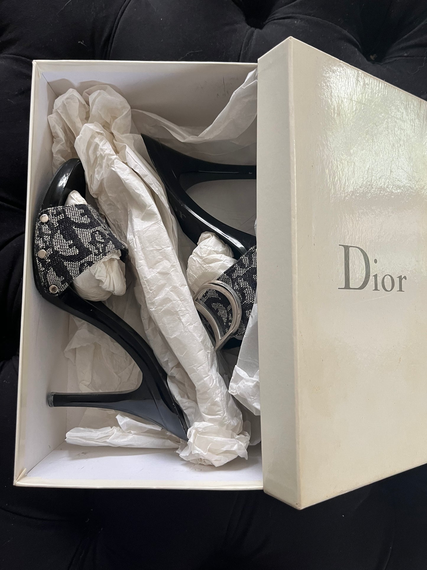 Authentic Vintage Dior CD Heels