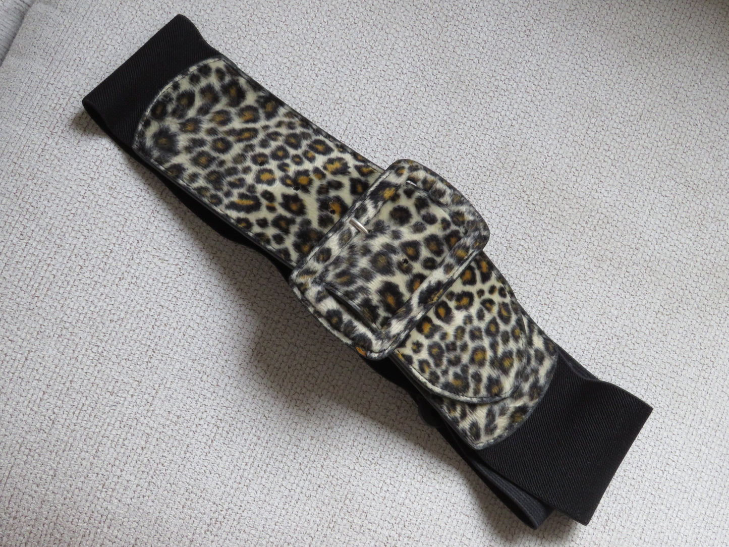 Leopard Print Belt