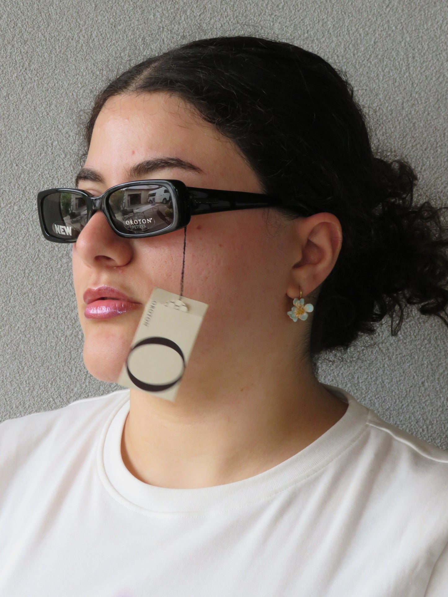 Black w/ Silver Oroton Sunglasses