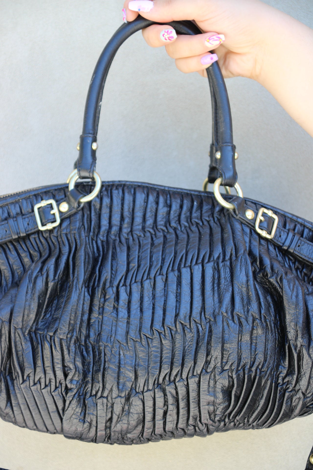 Coach Madison Gathered Leather Sophia Bag