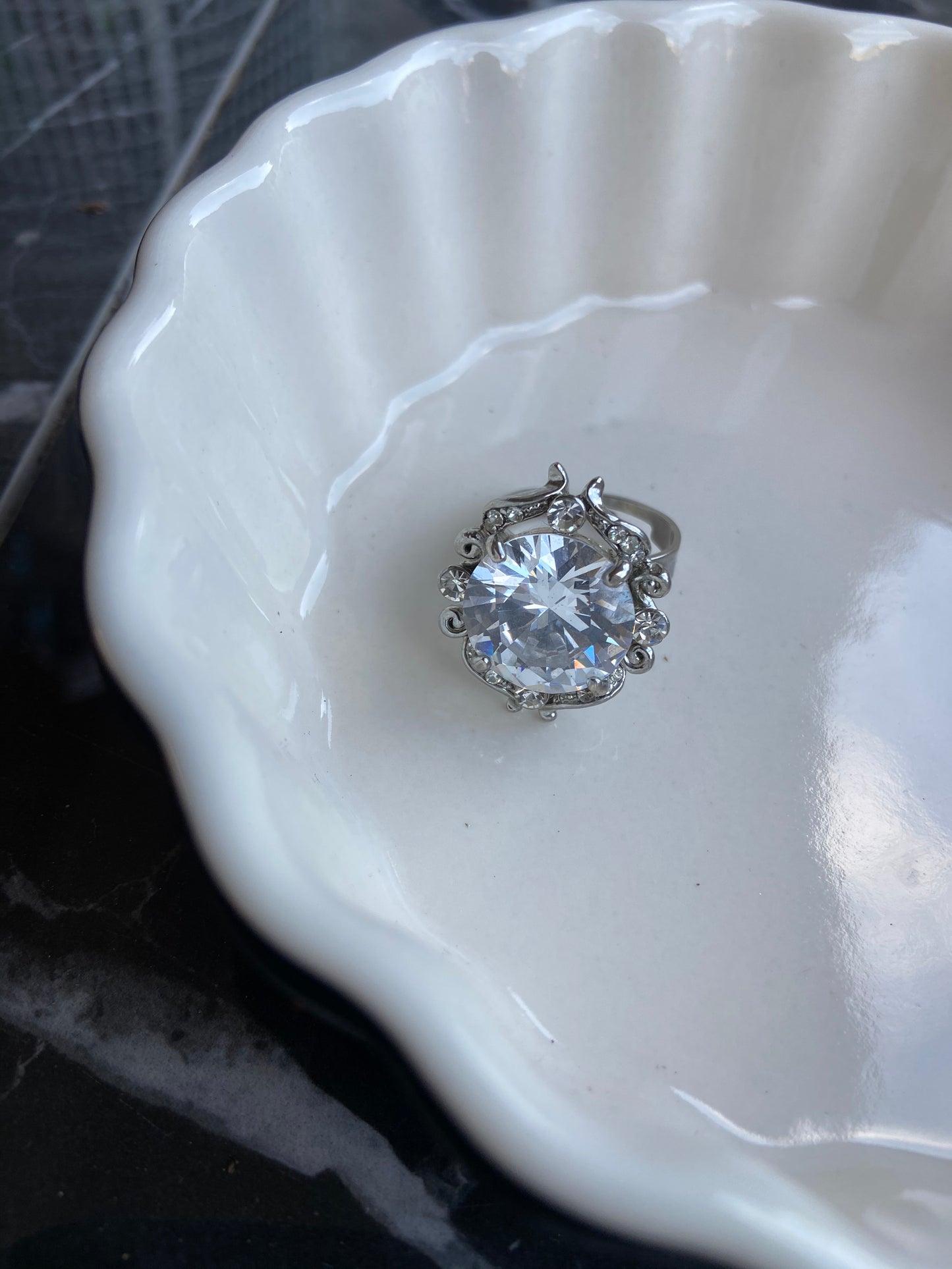 Chunky Diamond Ring