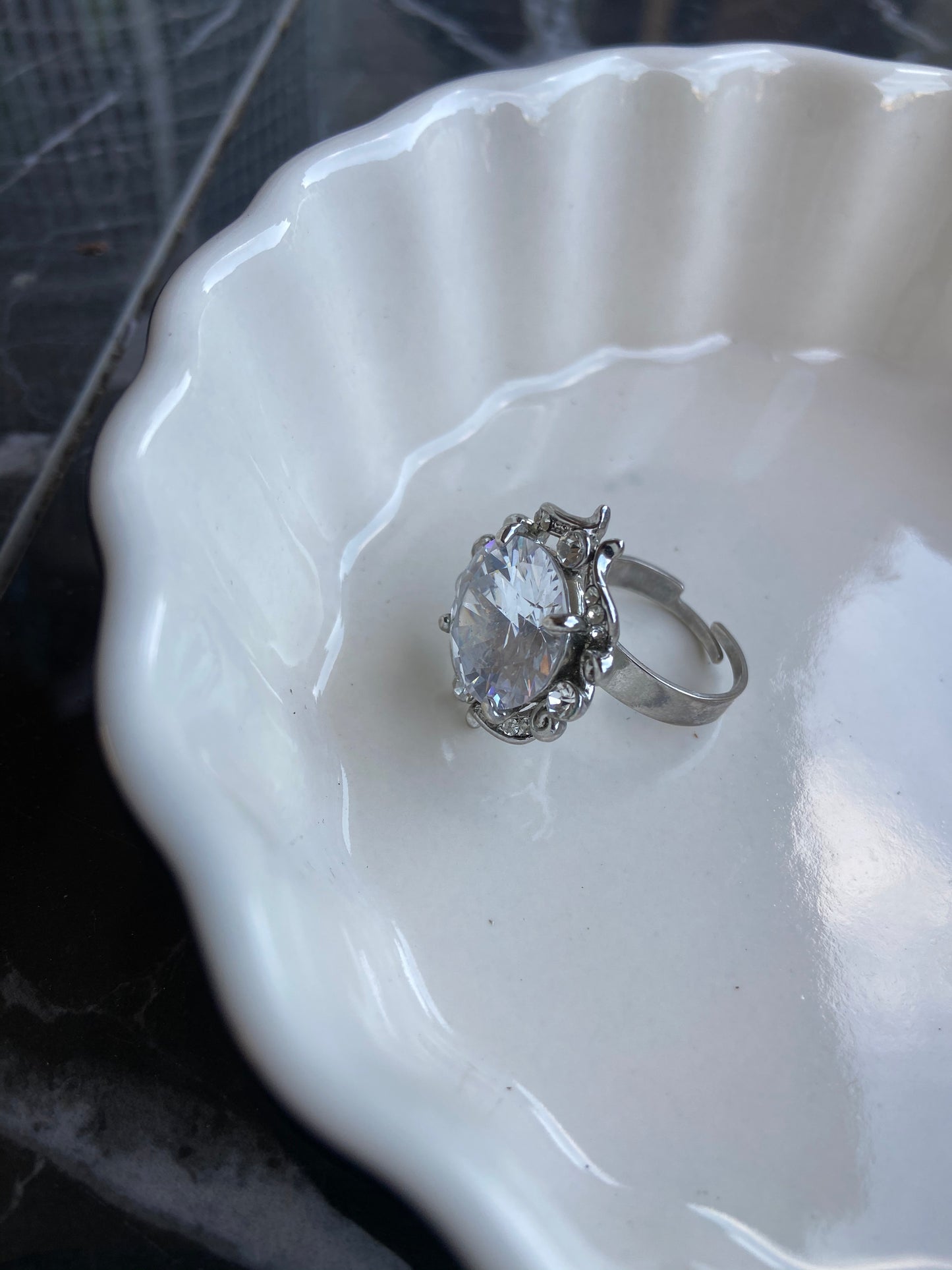 Chunky Diamond Ring