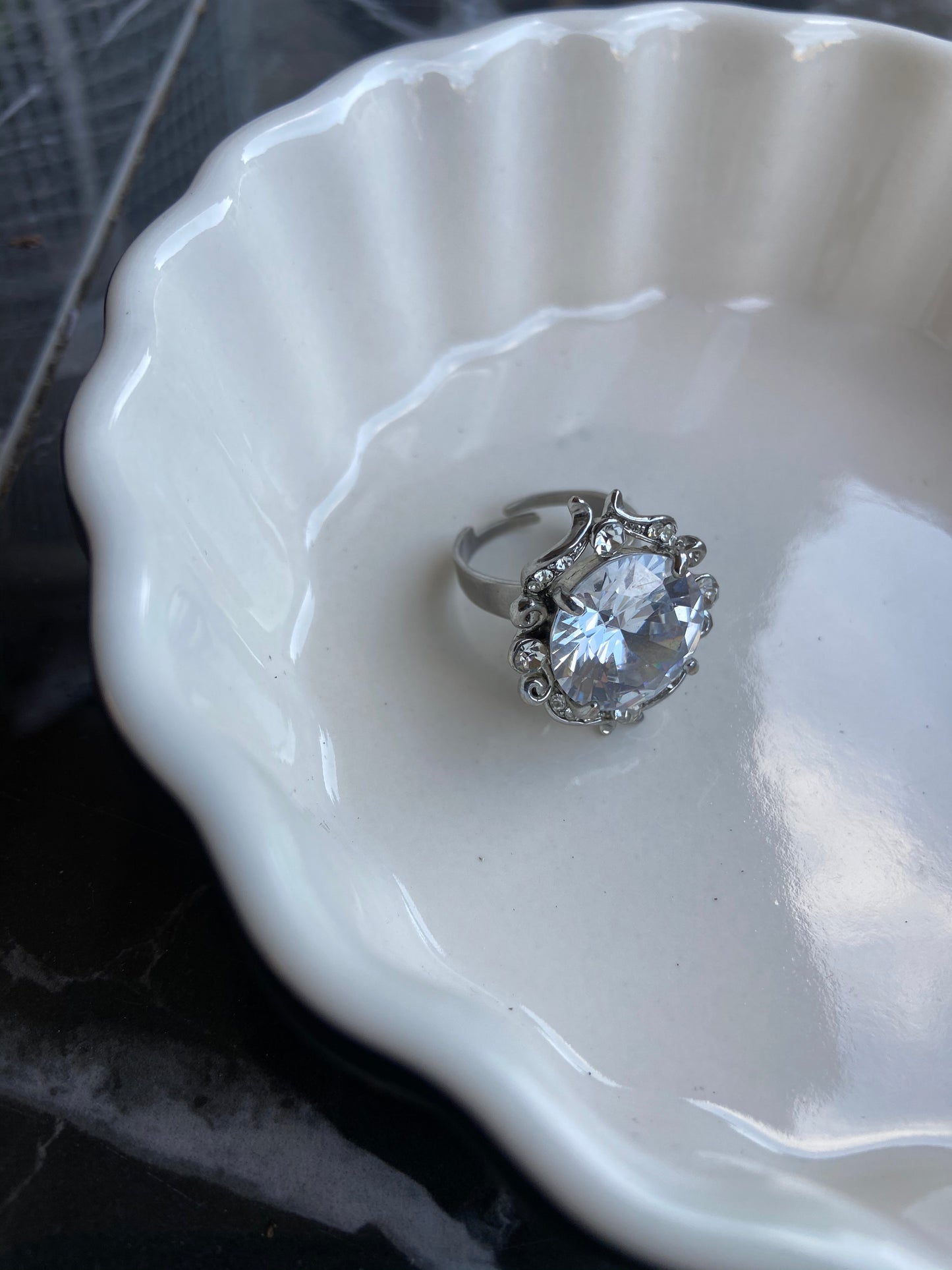 Chunky Diamond Ring