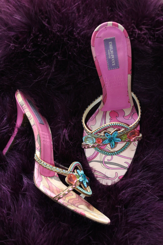 RARE - Vintage Emilio Pucci Heels