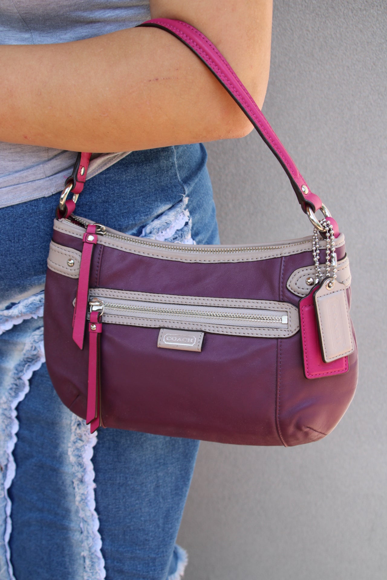 Vintage Coach Daisy Spectacular Shoulder Bag