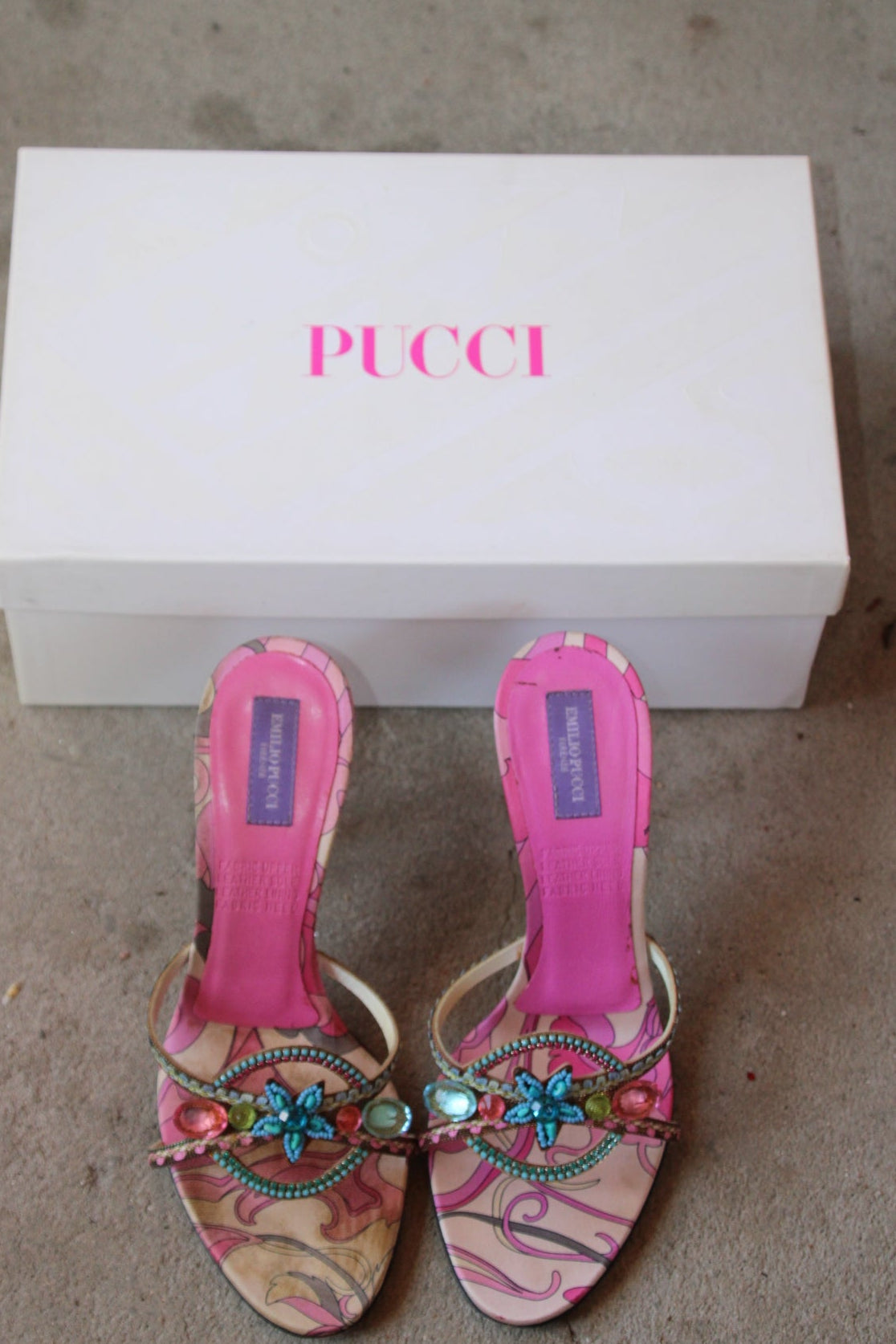 RARE - Vintage Emilio Pucci Heels
