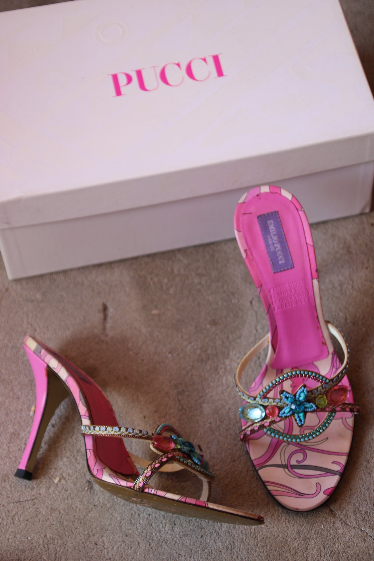 RARE - Vintage Emilio Pucci Heels