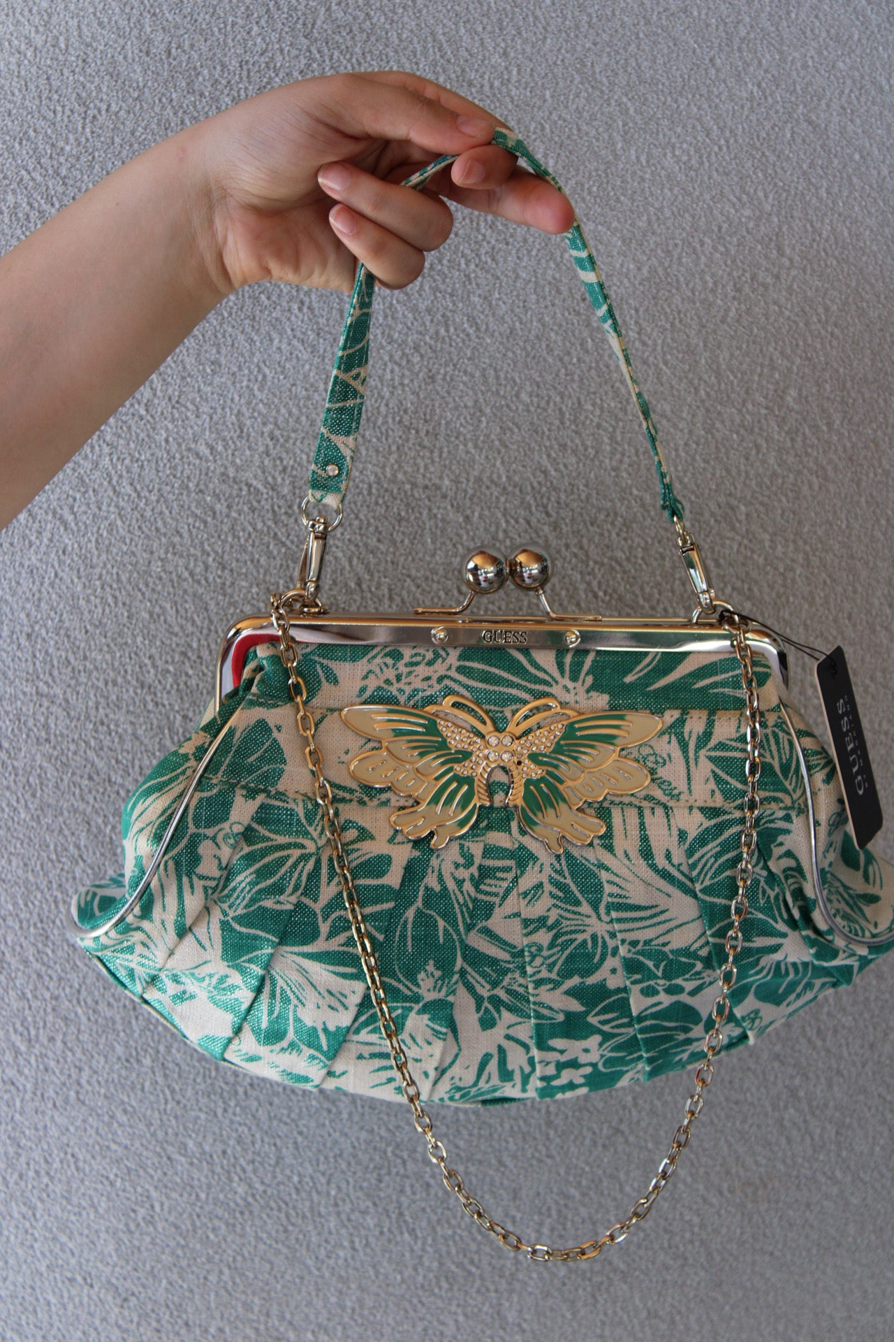 Embellished Butterfly Guess Bag