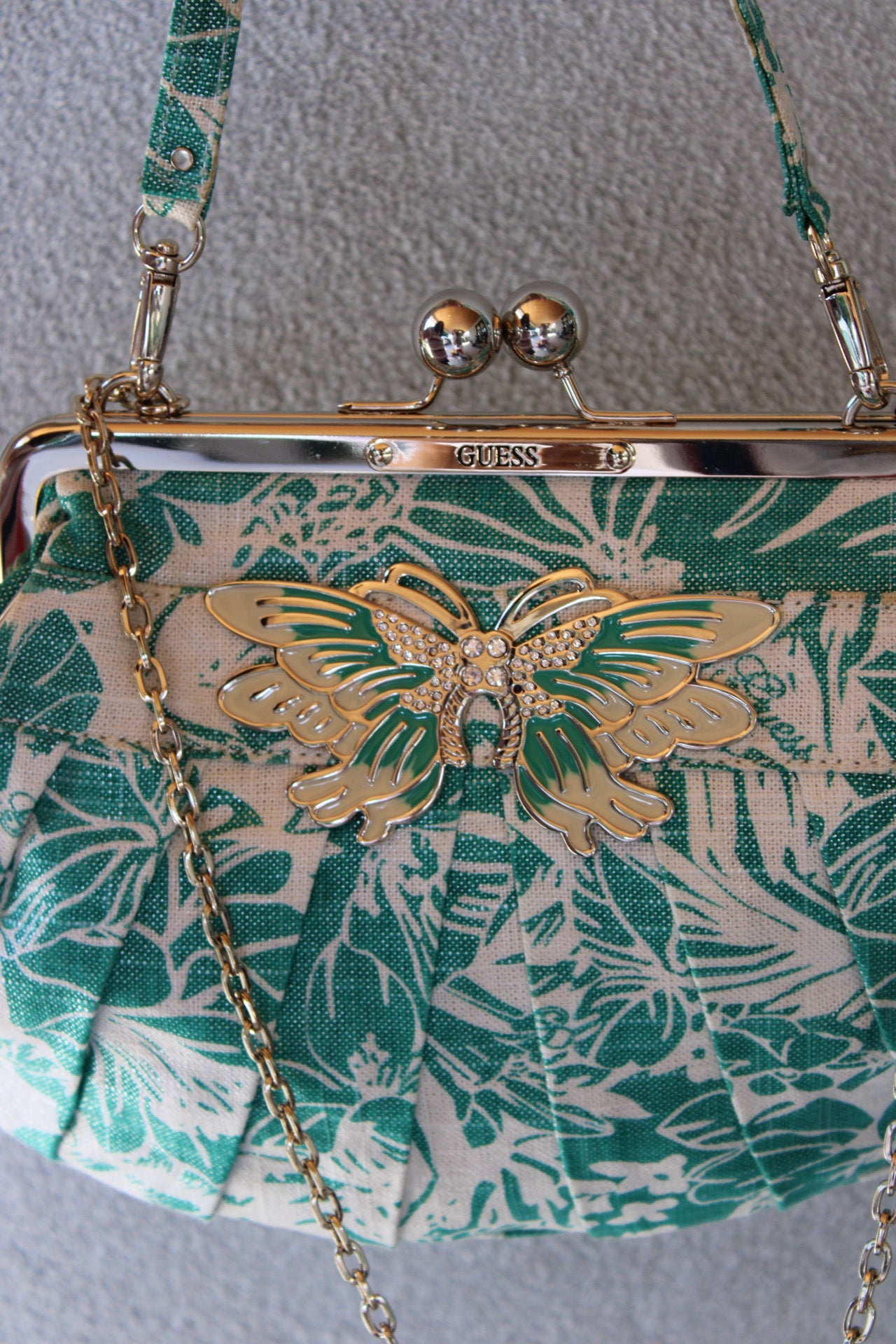 Embellished Butterfly Guess Bag