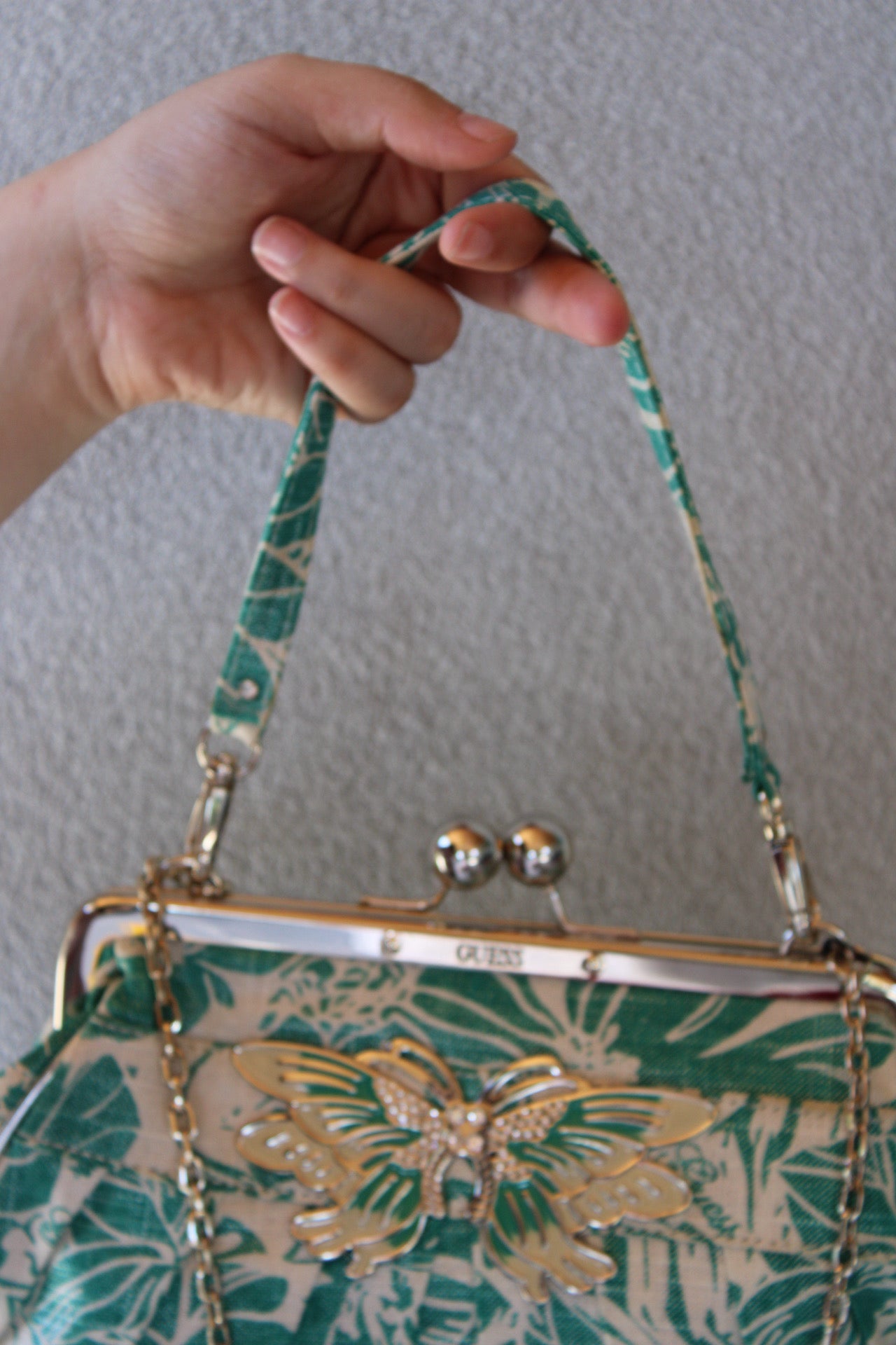 Embellished Butterfly Guess Bag