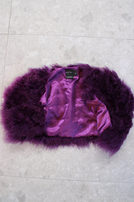 REAL Ostrich Feather Vest