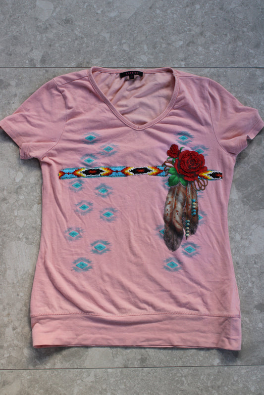 Embroidered Graphic T-Shirt