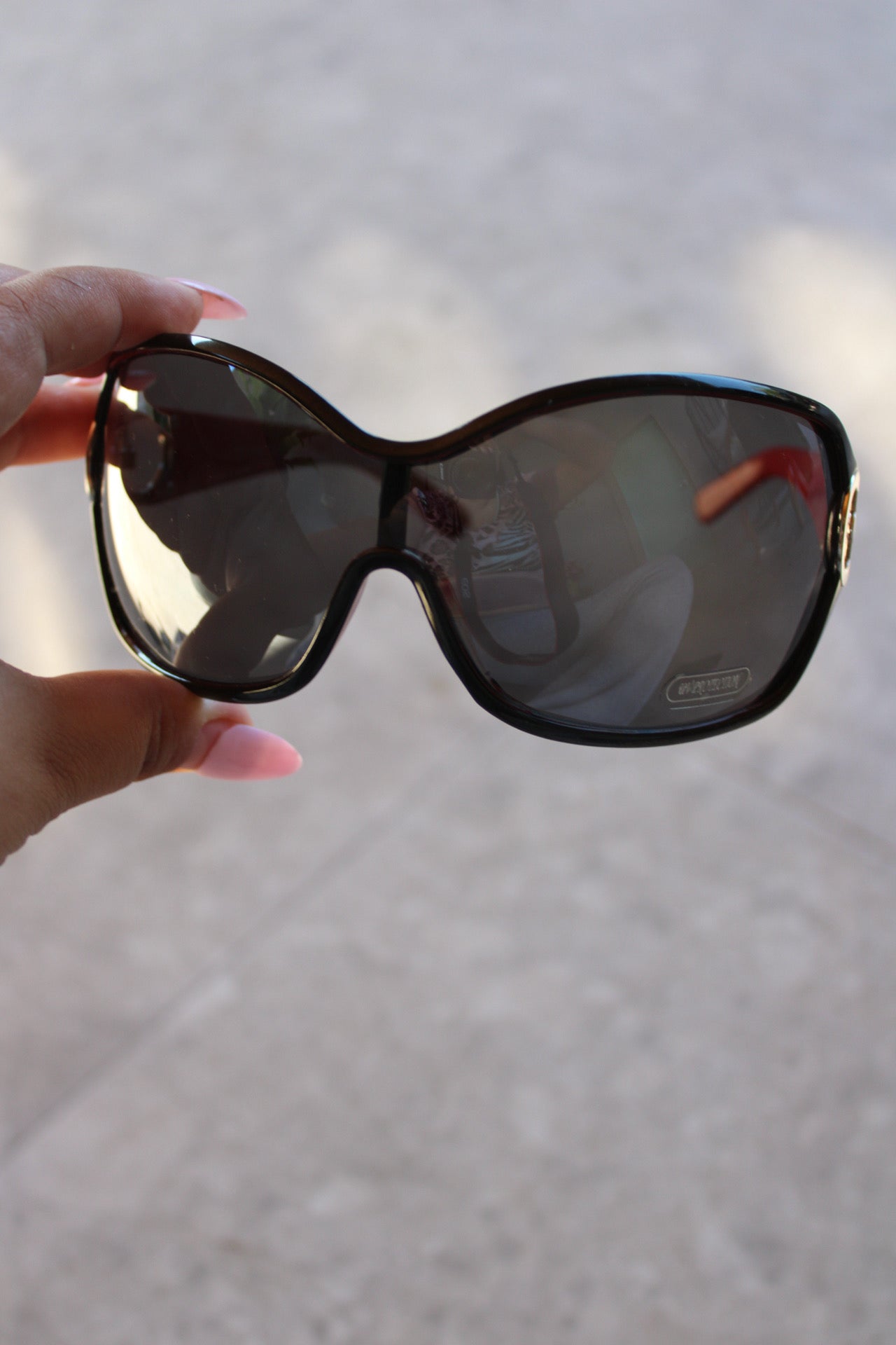 Round Oversized Sunglasses