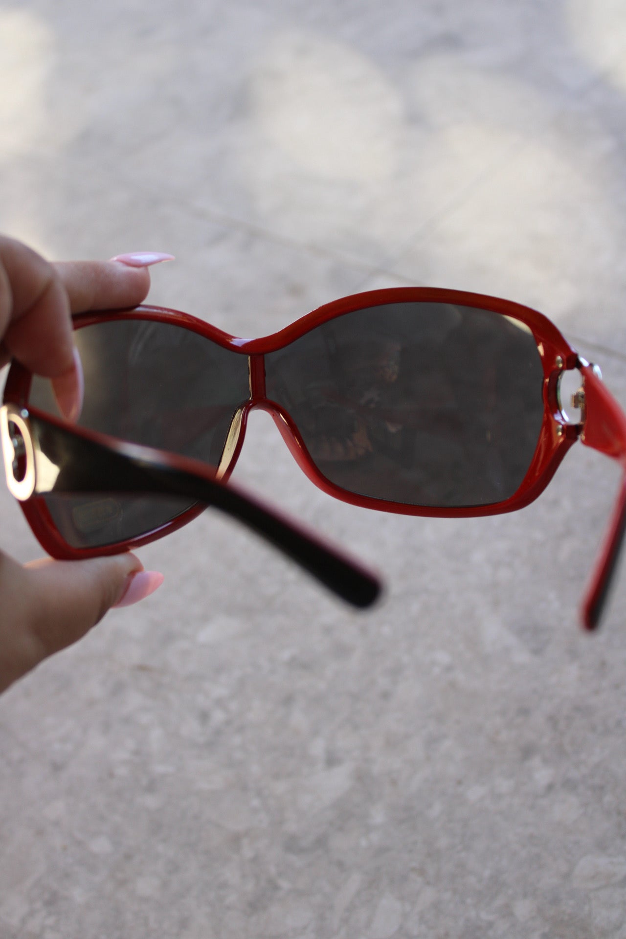 Round Oversized Sunglasses