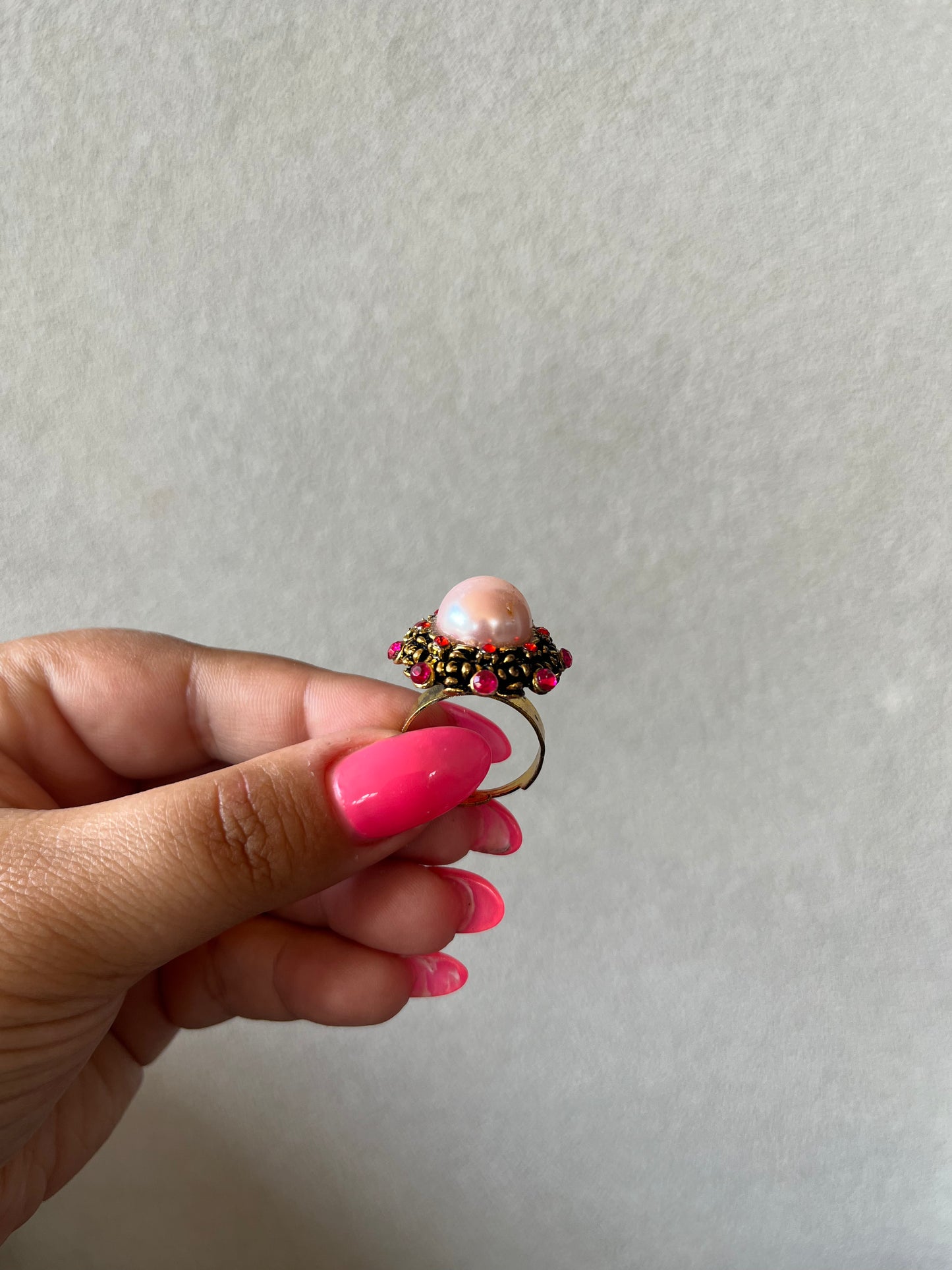Pink Pearl RIng