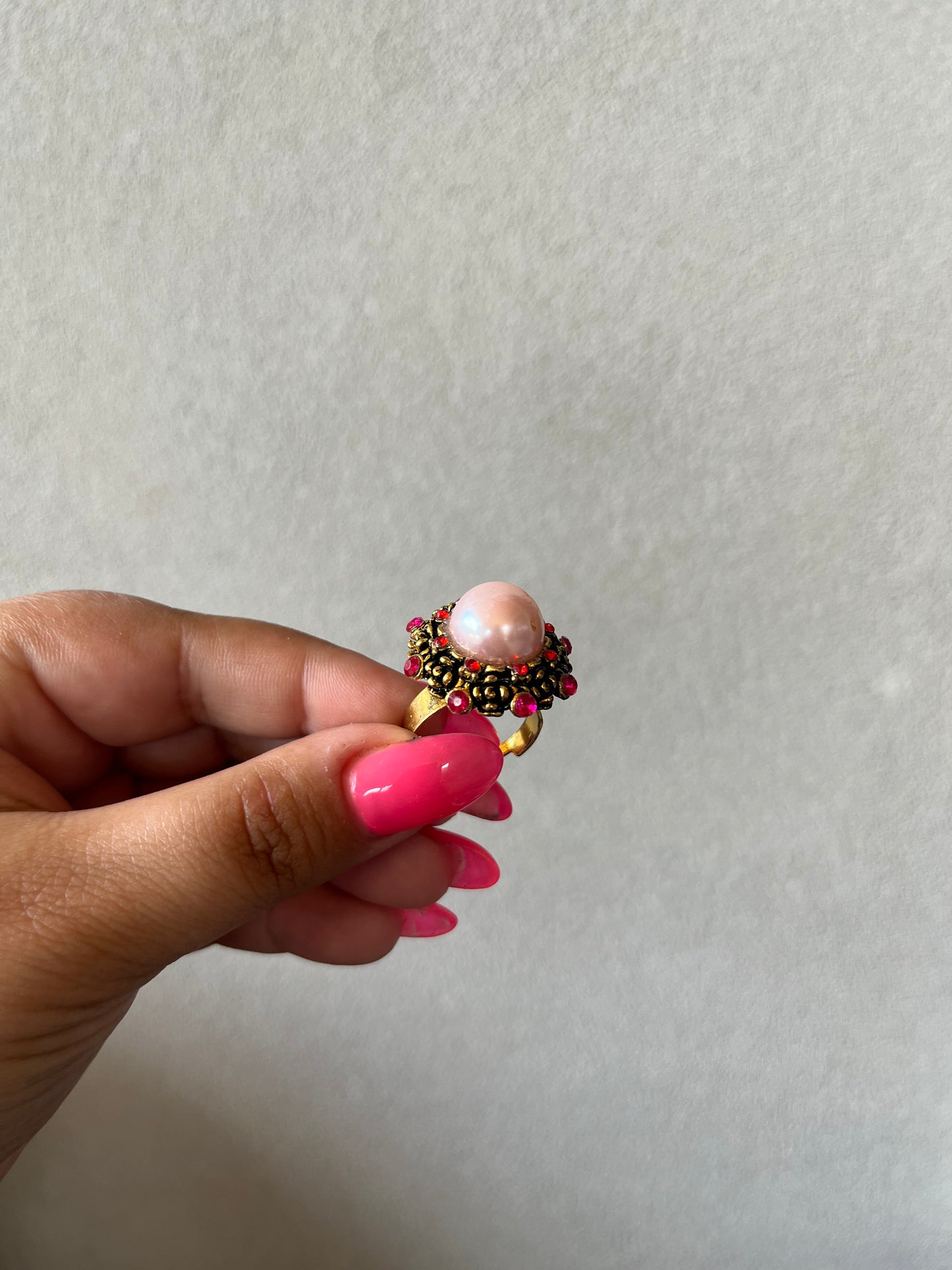 Pink Pearl RIng