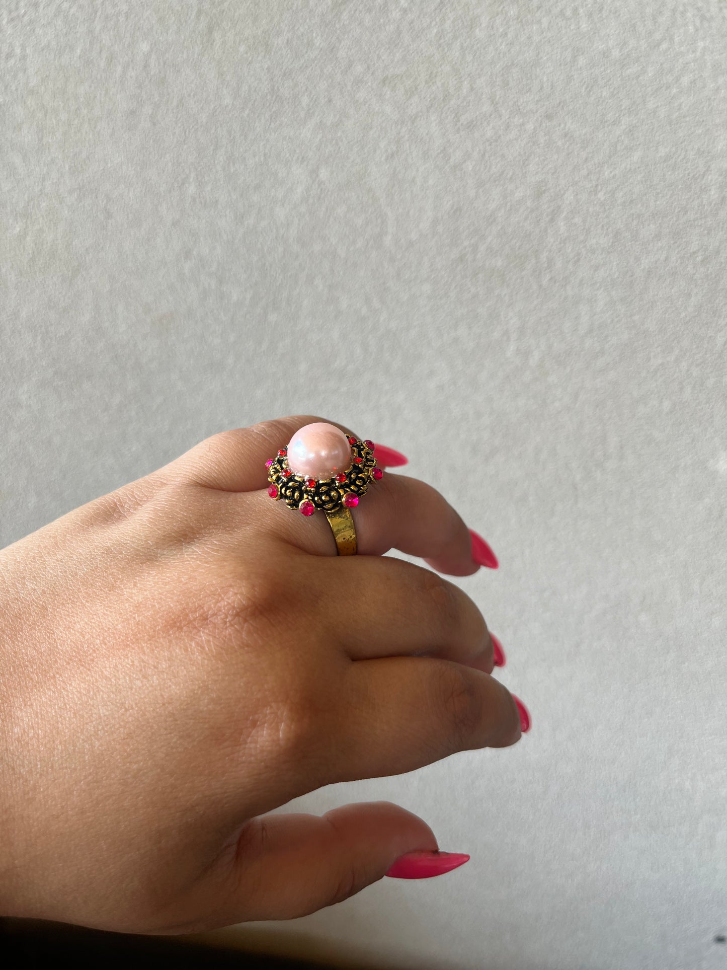 Pink Pearl RIng