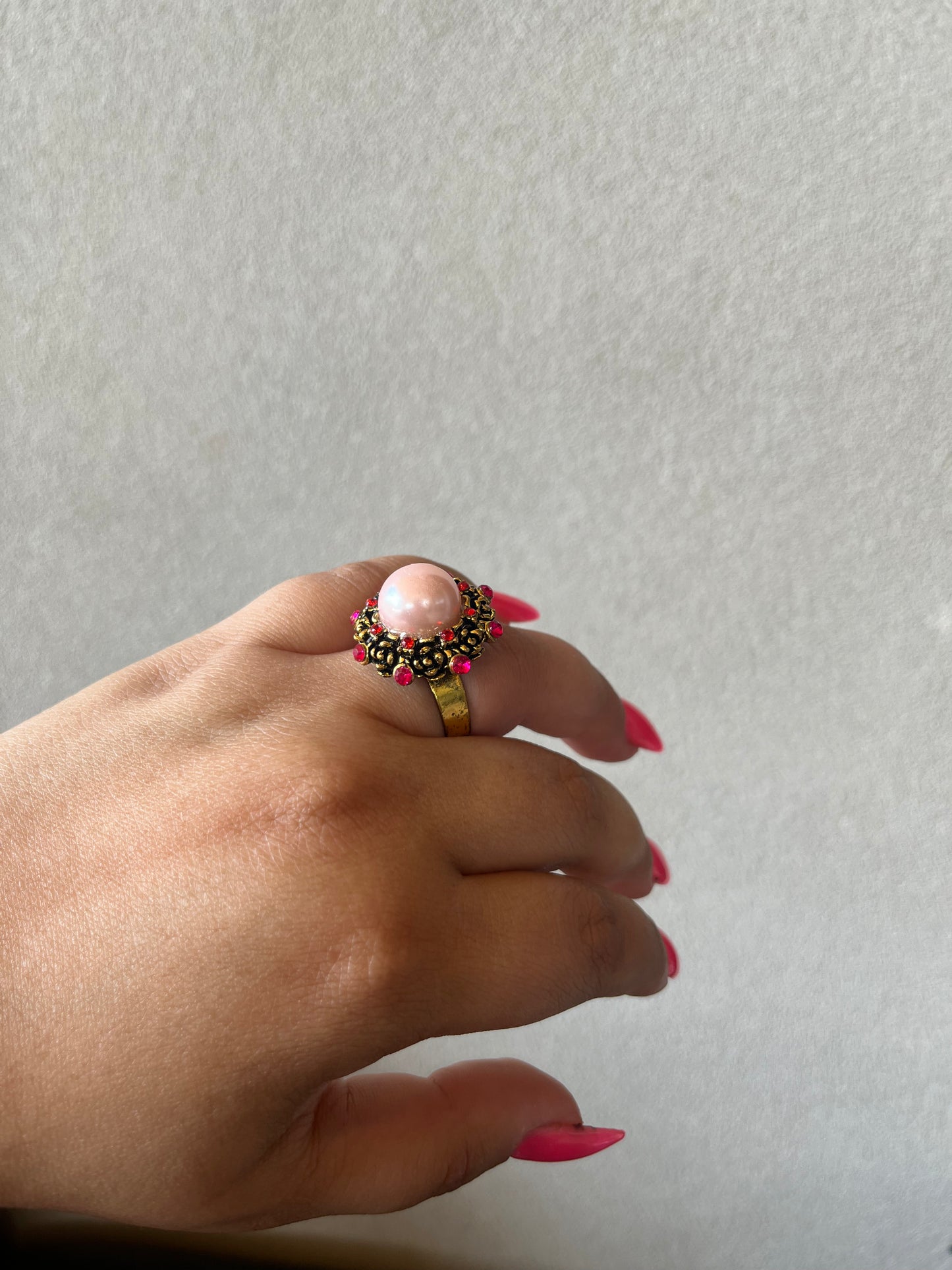 Pink Pearl RIng
