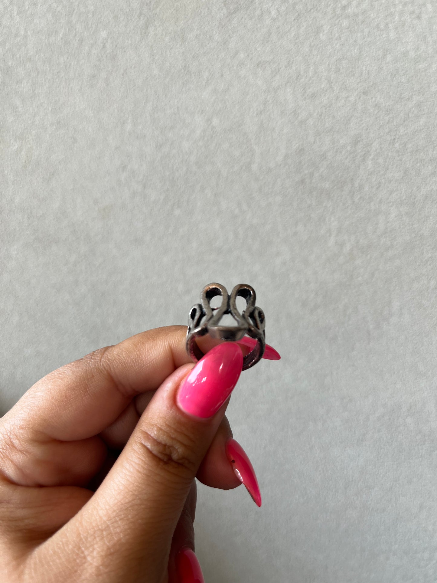 Grungy Silver Ring Bundle (4)