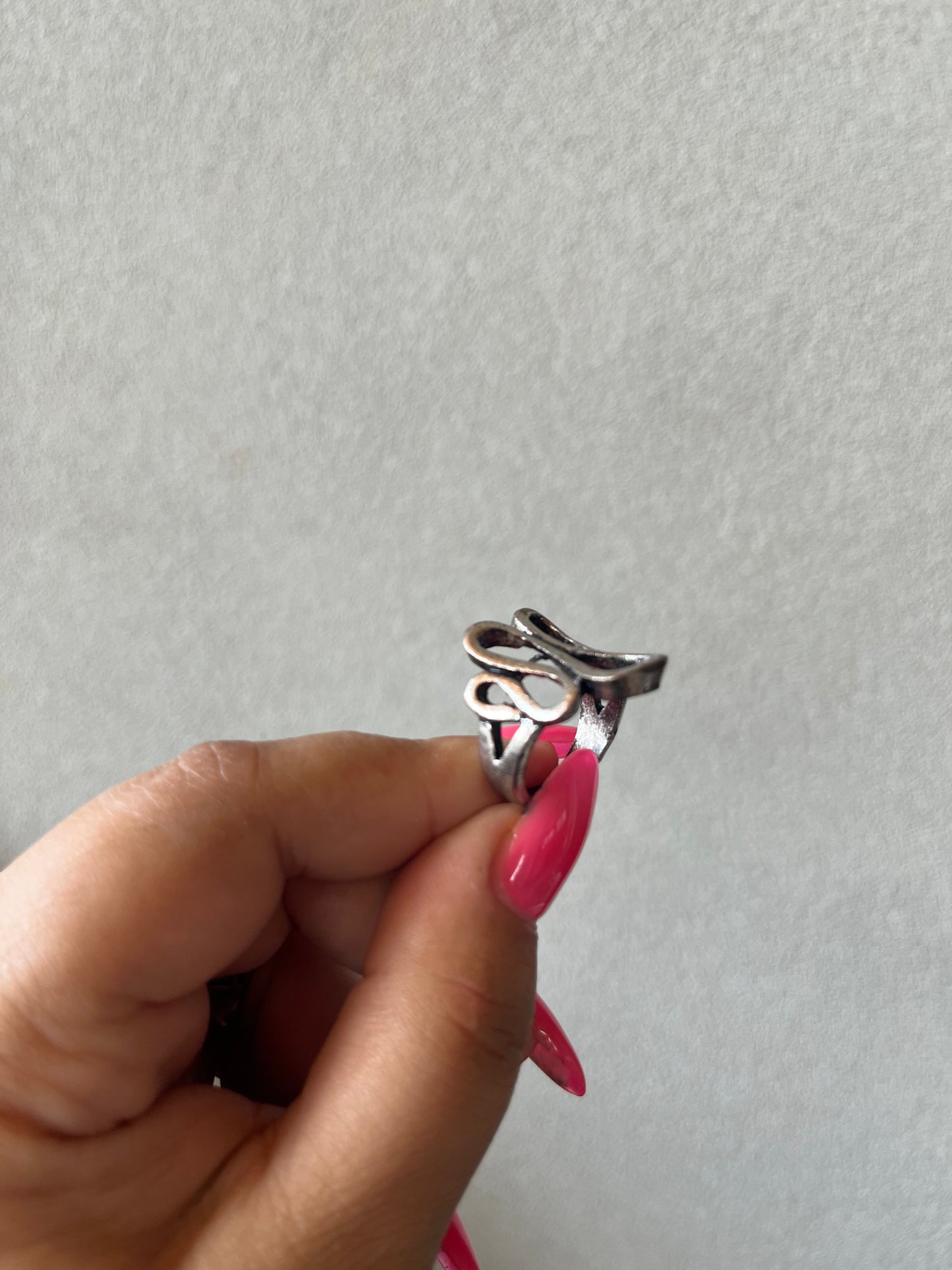 Grungy Silver Ring Bundle (4)