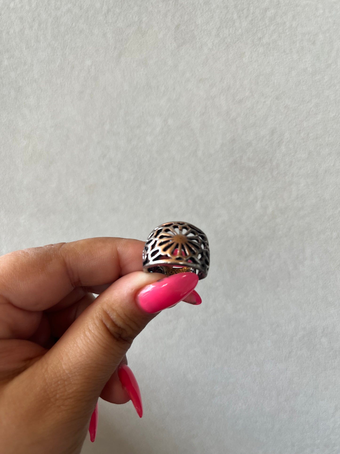 Grungy Silver Ring Bundle (4)