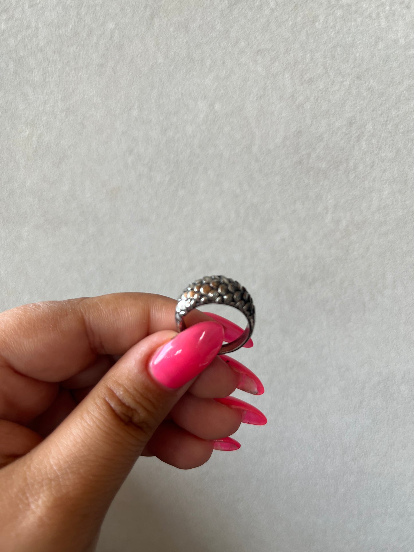 Grungy Silver Ring Bundle (4)