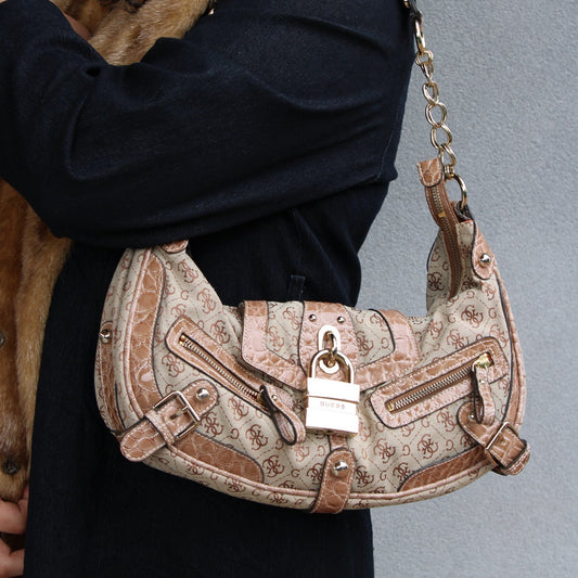 Beige Guess Bag