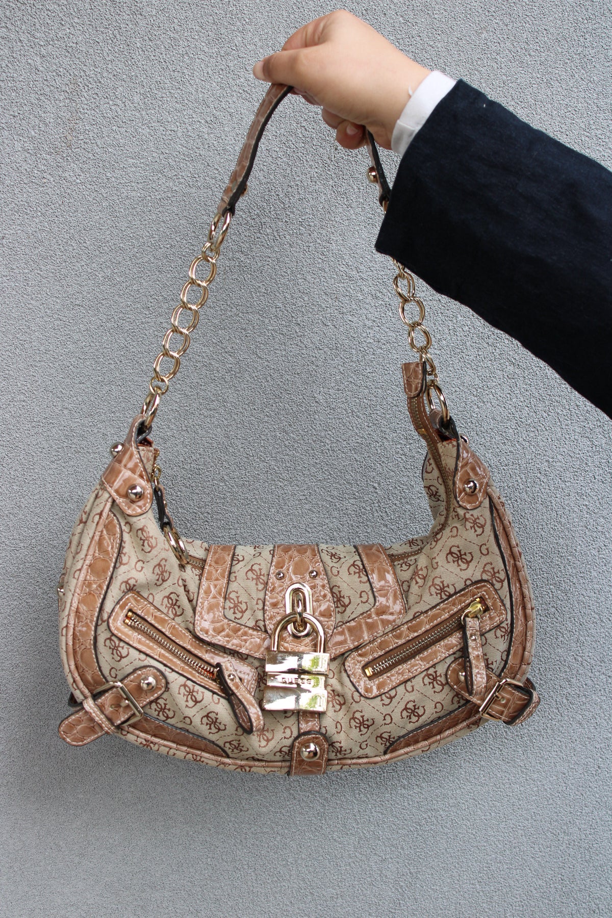Beige Guess Bag