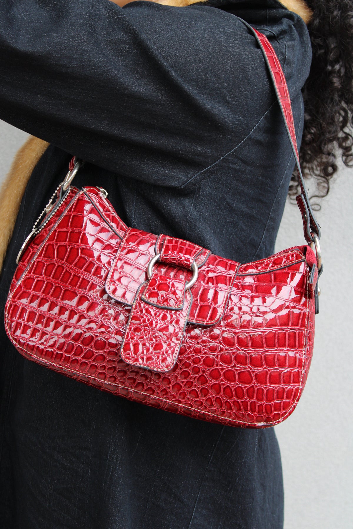 Red Croc Bag