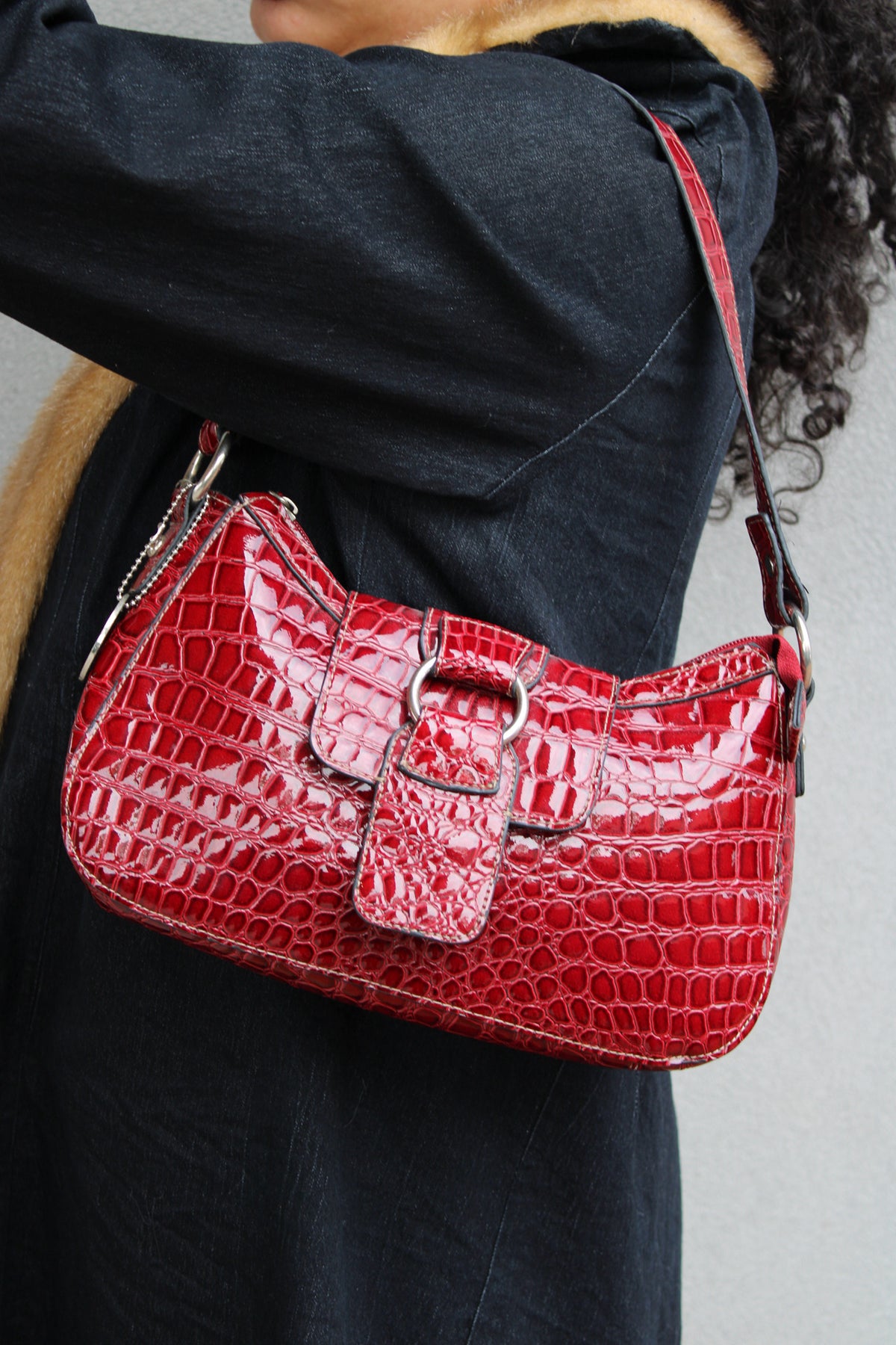 Red Croc Bag