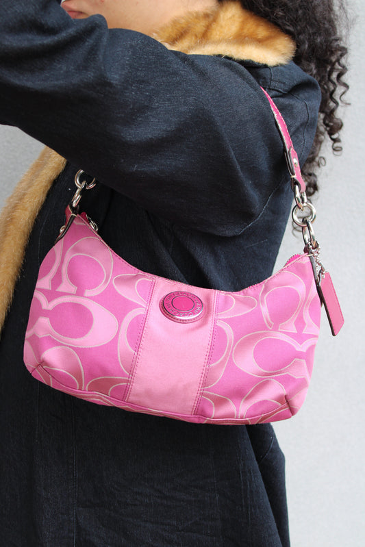 Vintage Pink Coach Bag