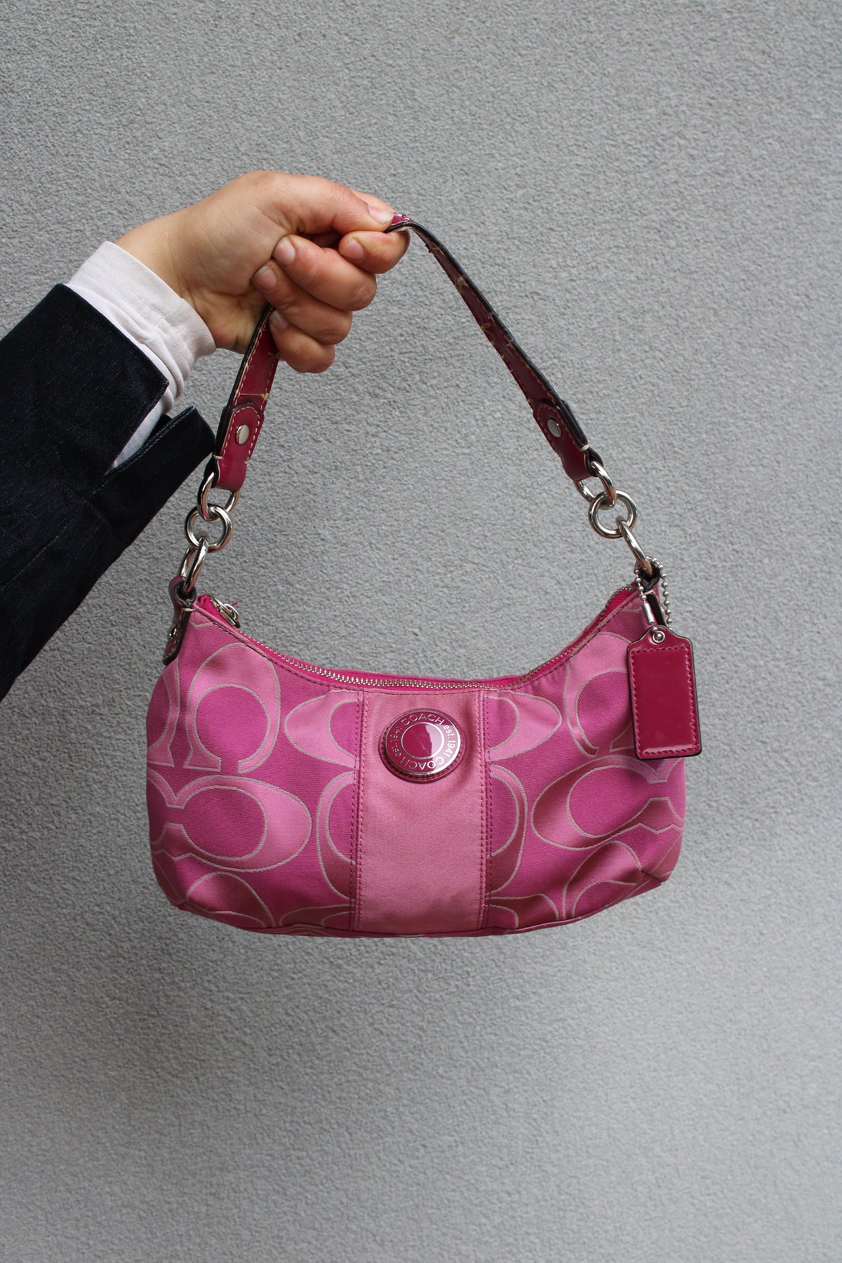 Vintage Pink Coach Bag