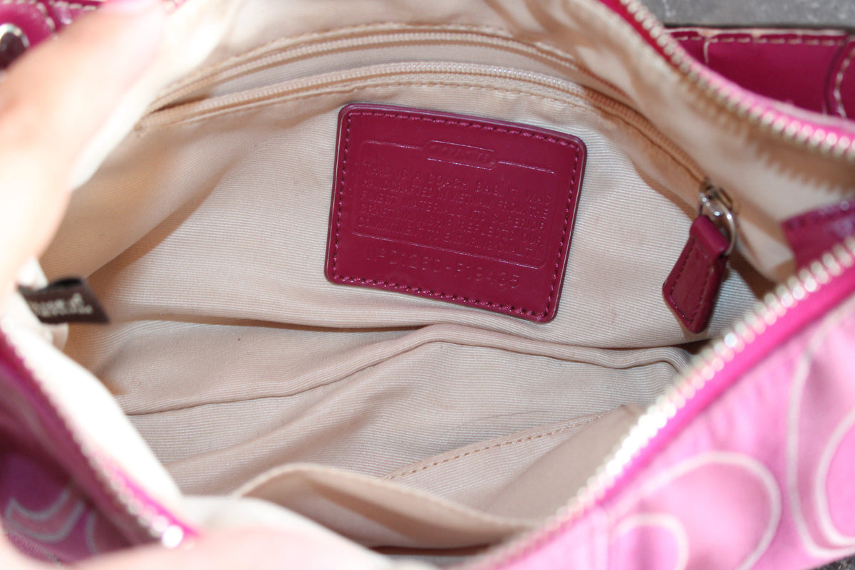 Vintage Pink Coach Bag