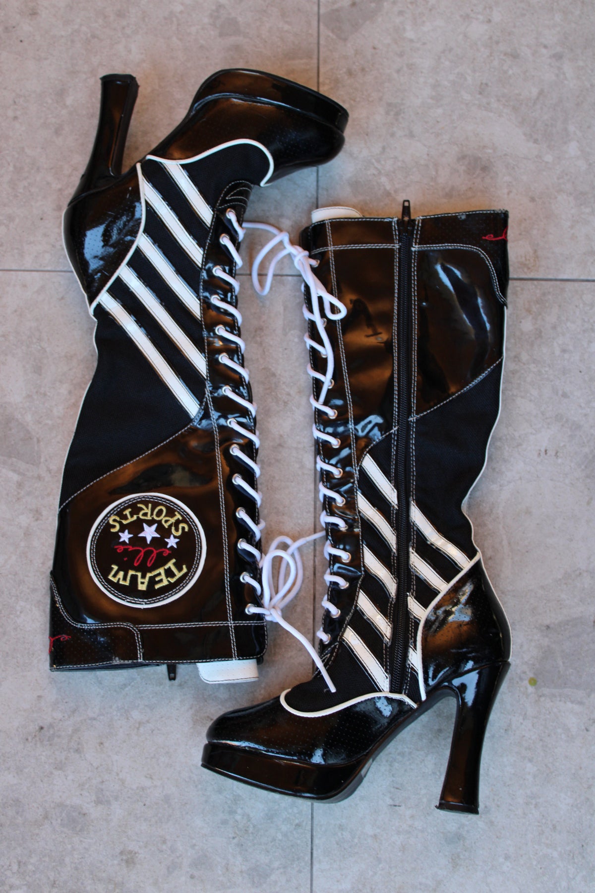 Lace Up Boots