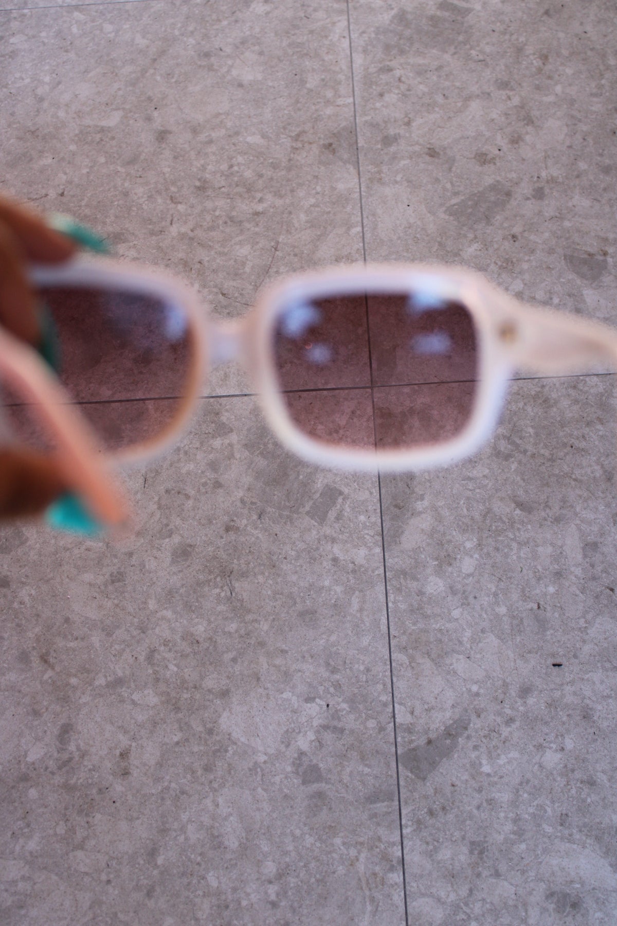 Oversized baby Pink Sunglasses